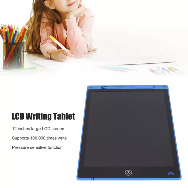LCD Writing Tablet 12in Eyes Protection Radiationless Eco Friendly Durable P GS0
