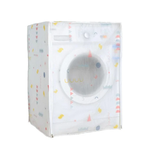 WASHER DRYER PROTECTOR Clear Printed Covers Washing Machine EUR 11,27