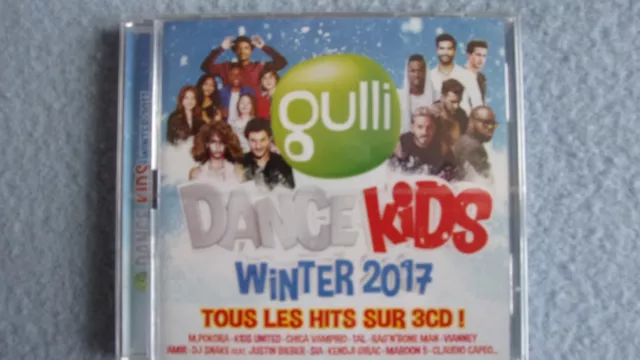 Coffret triple CD musical Danse Kids Winter 2017