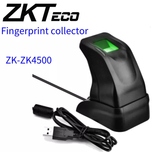 ZK4500 Biometric Fingerprint Scanner Door Entry Systems Rearder For Home Office