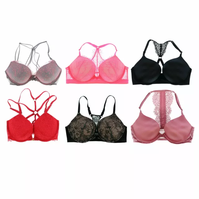 VICTORIA'S SECRET BRA Bombshell Front Close Padded Add 2 Cup Push Up Sexy Vs  New £42.56 - PicClick UK