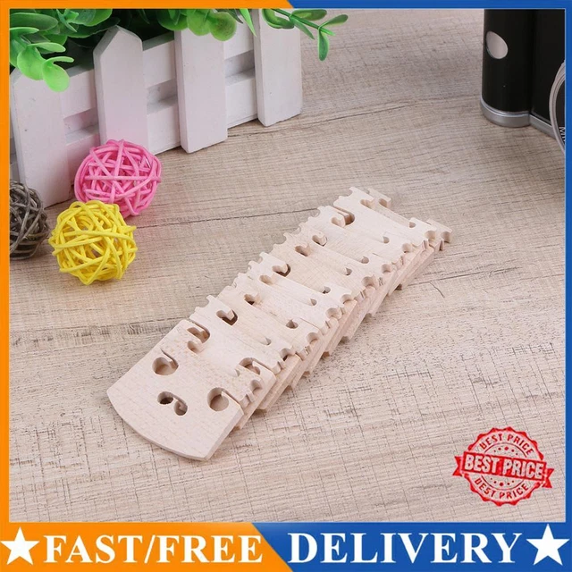 10pcs 4/4 Violin Bridges DIY Maple Fiddle Bridge Replacement Violins Accessories