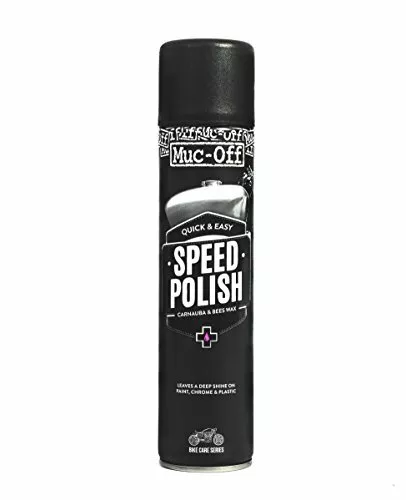 Muc Off 627 Motorcycle Speed Polish 400 Millilitres Motorbike Polish And Wax In