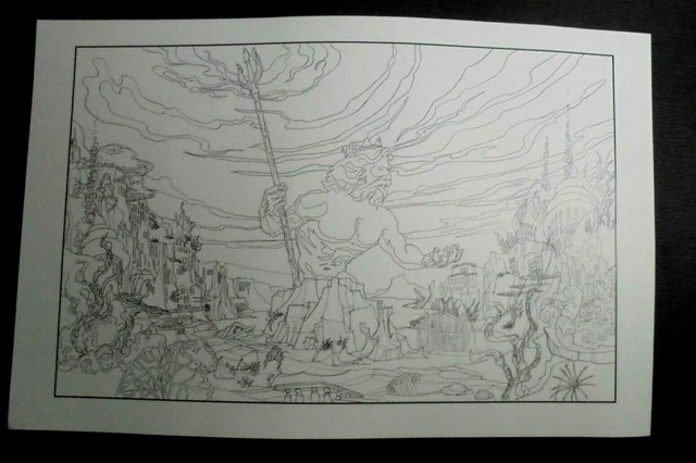 Jake and the Never Land Pirates (Disney) ATLANTIS PAN Background Layout #05