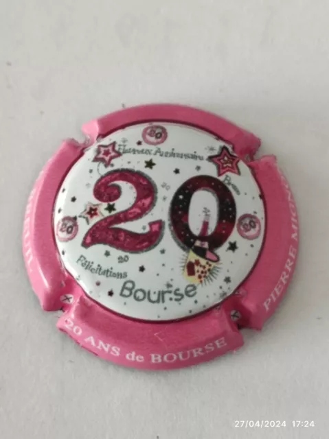 capsule de champagne Pierre MIGNON 20 Ans De La Bourse New