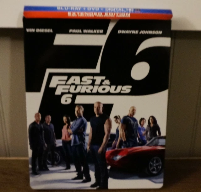 FAST AND FURIOUS 6 [Édition limitée Collection SteelBook] Ensemble Blu ...