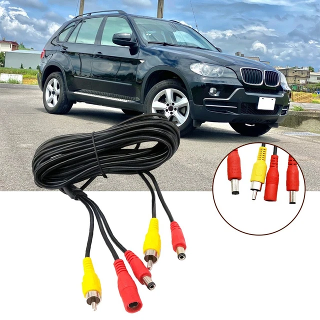 Cavo di espansione Car RCA DC Video AV adatto alla maggior parte delle auto tipo