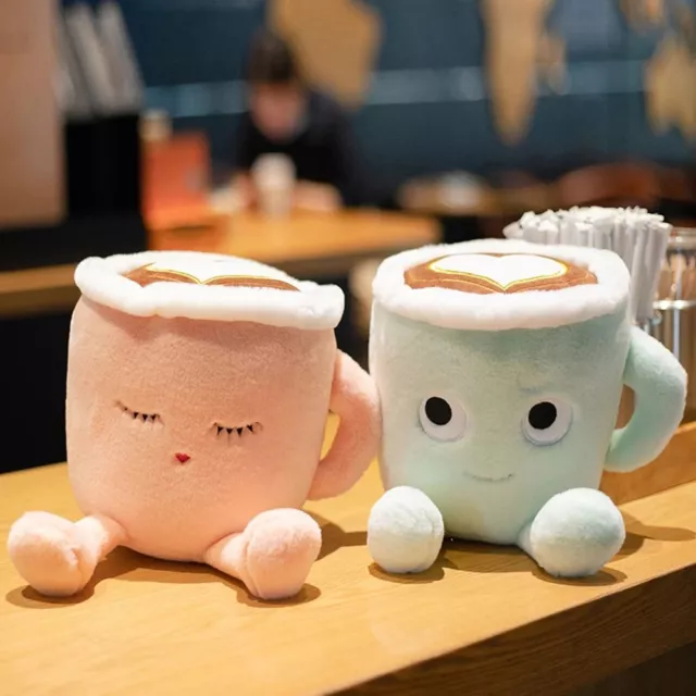 Sakura Latte Kaffeetasse Plüsch puppe Kaffeetasse Plüsch tier Japanische Matcha