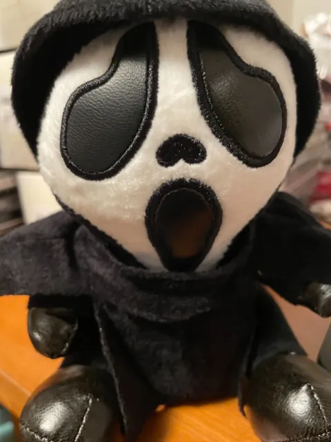 Springcmy Scream Ghostface Plush Toy Halloween Horror Monster Figure Toys  Terrors Reaper Ghost Face Stuffed Doll Gifts 
