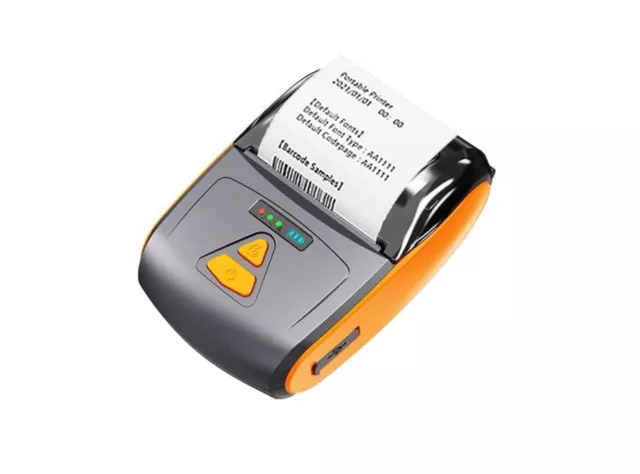 Mobile Wireless Bluetooth 4.0 58Mm Thermal Printer, Portable Personal Bill POS R