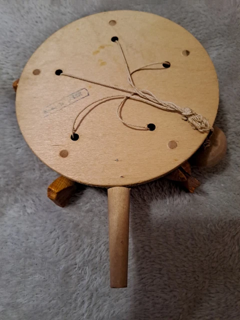 Plateau En Bois Peint Khokhloma – Forme Poisson, Fait Main, Russie, 55 Cm