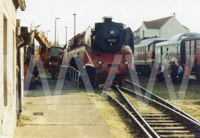 altes Foto Lok 18 201, 10x15cm