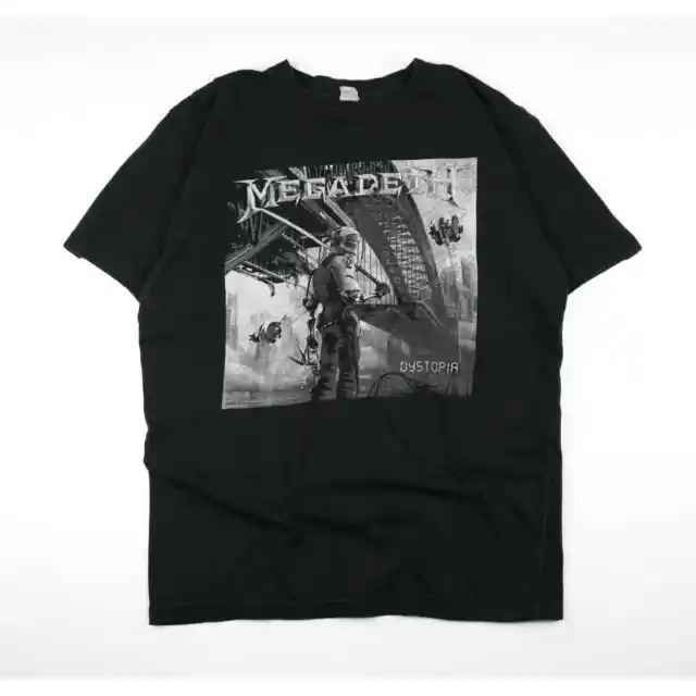 2016 Megadeth Dystopia Concert T-Shirt Lamb Of God