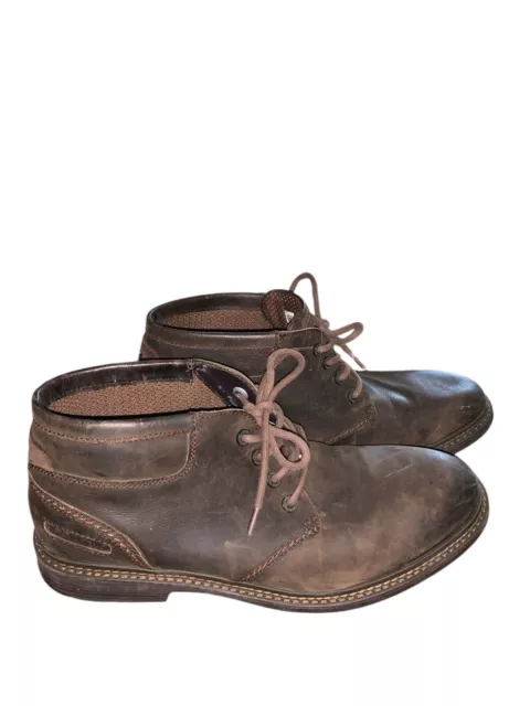 ROCKPORT MEN S Classic Break Chukka Boots Brown Size 14 M V81656 79.99 PicClick