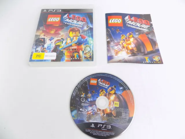 Mint Disc Playstation 3 Ps3 The Lego Movie Videogame Free Postage