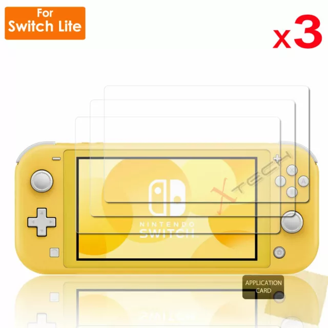 3x Clear LCD Screen Protector Guard Covers for Nintendo Switch Lite Console