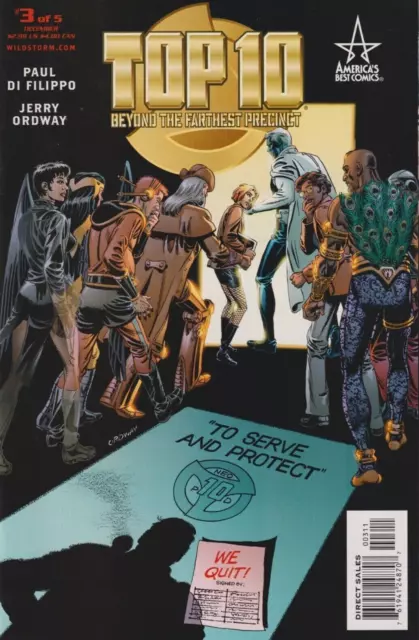 Top Ten Beyond the Farthest Precinct #3 Comic 2005 - America's Best Comics