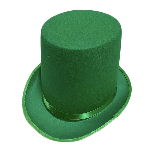 TRADITIONAL TOP HAT with Satin Band | Structured, Adult Top Hat, for ...