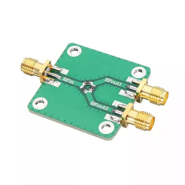 1Pcs RF Microwave Resistance Power Divider Splitter 1 to 2 Combiner SMA DCP_wuFY