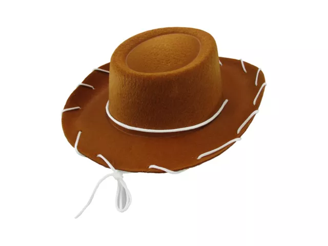 Child Cowboy Cowgirl Hat Jessie Ranch Woody Western Costume Vintage 1950'S