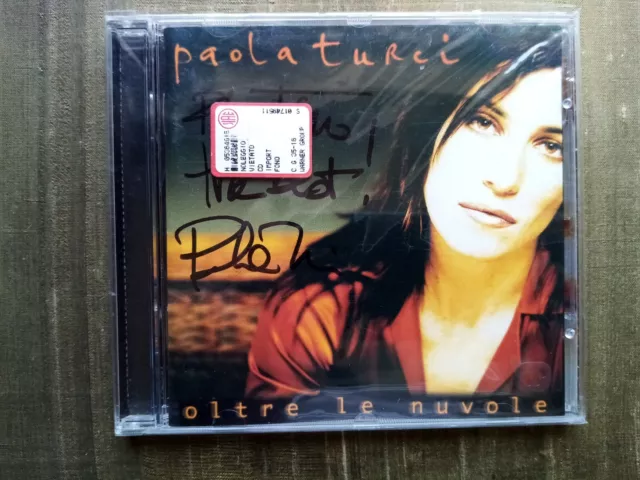 Paola Turci - OLTRE LE NUVOLE (CD) Press 1997 NEW e Autografato