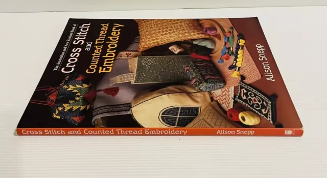 Cross Stitch & Counted Thread Embroidery - Alison Snepp / Vintage 1990 PB VG Con 3