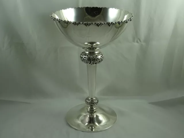 MAGNIFICENT IRISH sterling silver CUP, 1912, 791gm