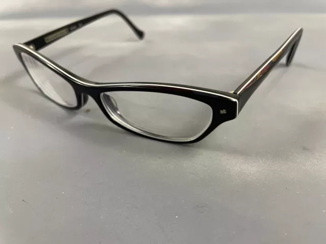 LUCKY BRAND DUSTY Eyeglasses Frames Rectangular Black Full Rim Frames ...