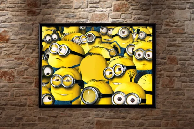 Despicable Me Minions Children's Movie High-Quality Poster Print Art A1, A2, A3+