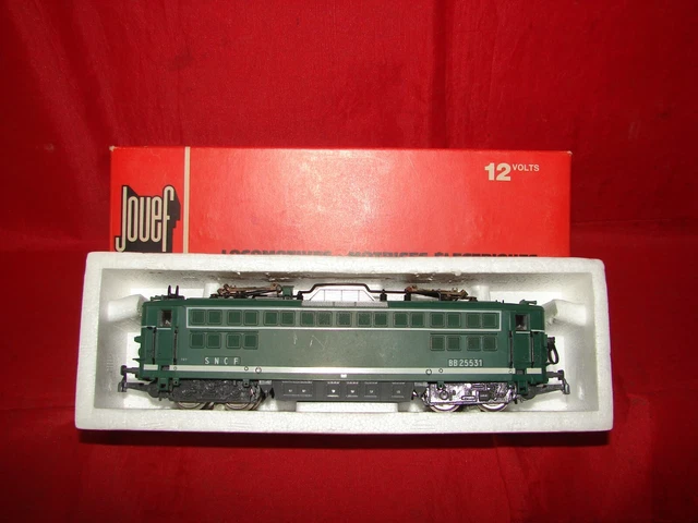 Locomotive Jouef HO BB 25531 SNCF – Rouge – Électrique – Réf 8362