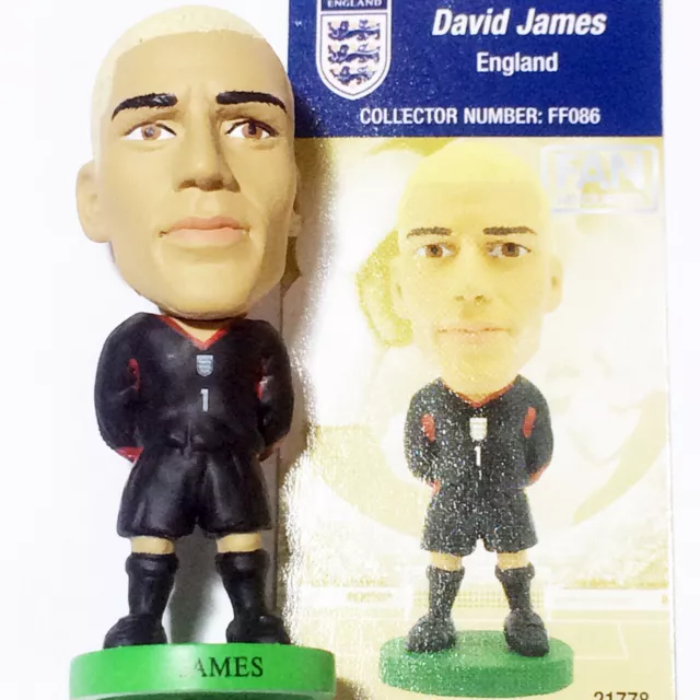 JAMES England Home Corinthian Prostars Fans Favourites Figure/Card FF086