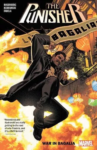 The Punisher Vol. 2: War In Bagalia By Matthew Rosenberg - New Copy - 9781302...