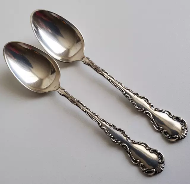 Louis XV Sterling Silver Youth Spoon Small 5" Lot 2 Marked Sterling R 925