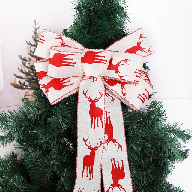 3 rollen von Weihnachten Diy Bänder Geschenk Verpackung Bänder 7