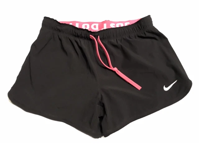 Womens Nike Phantom Training Shorts Small Black Pink 404898 010