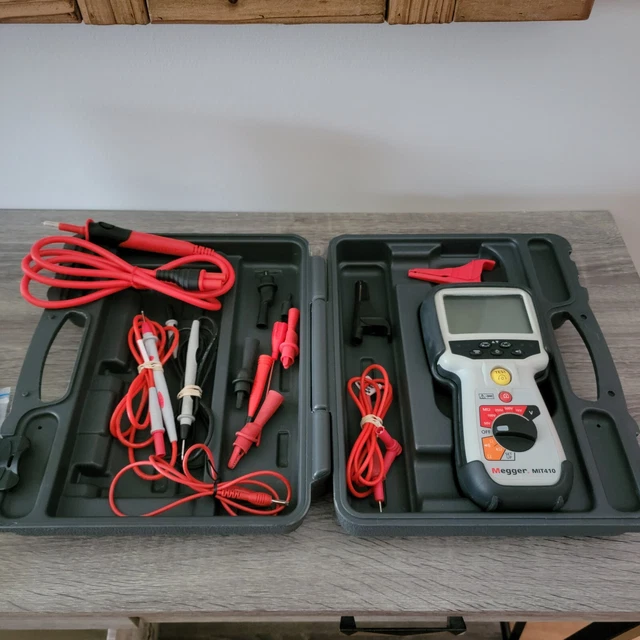 Megger MIT410-EN Insulation Resistance Tester 50V/100V/250V/500V/1000V
