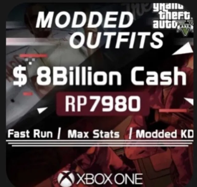 GTA 5 NEW Gen Xbox Series X/S Mod 7.7 Billion Rank 7981 No Ban Risk  Guaranteed $125.00 - PicClick