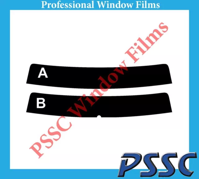 PSSC Pre Cut SunStrip Car Auto Window Tint Films - Honda Civic 3 door 2000-2007
