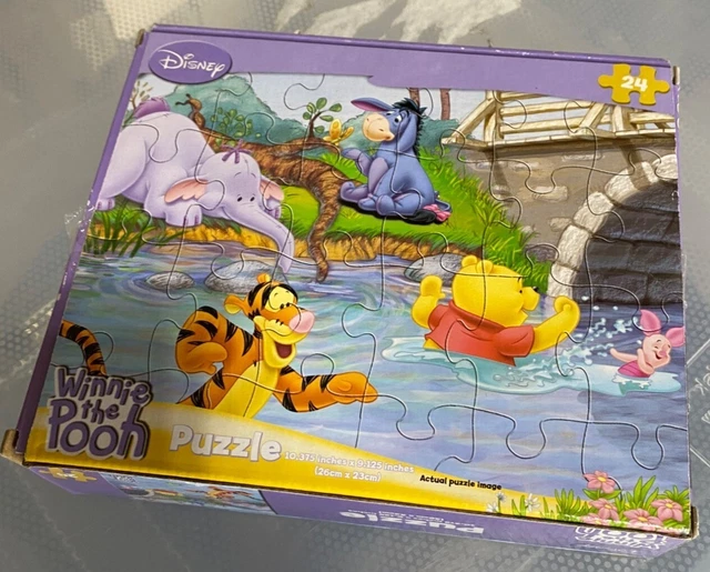 DISNEY WINNIE THE Pooh 24-Piece Puzzle Featuring Tigger Pooh & Friends ...
