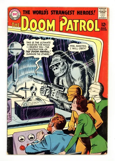 Doom Patrol #86 GD+ 2.5 1964