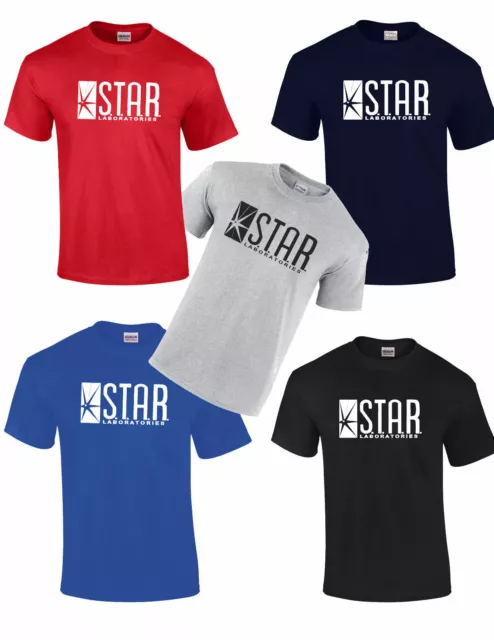 Star Laboratories T Shirt Top The Flash S.T.A.R. Labs ALL SIZES T SHIRTS