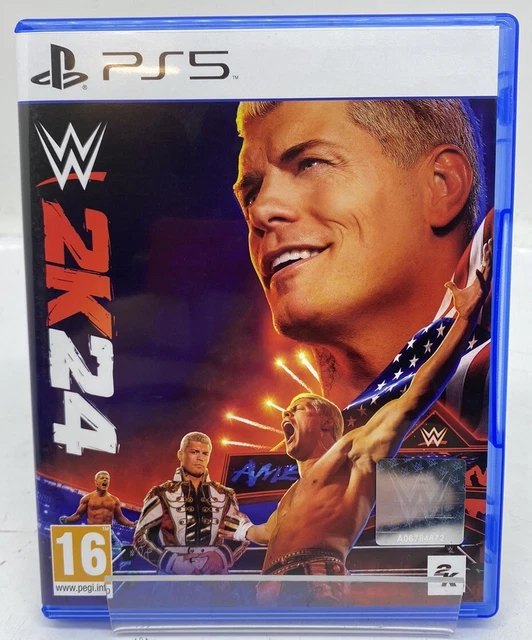WWE 2K24 SONY PlayStation 5 PS5 (2024) Wrestling Videogame FAST
