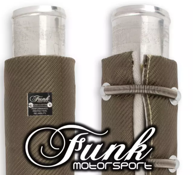 Coperta avvolgente scarico 3" diapositiva. Coperta x 12" come Turbo di Funk Motorsport