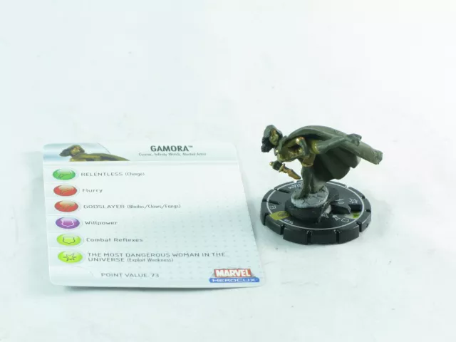 Heroclix Gamora 054 Secret Invasion SR Super raro