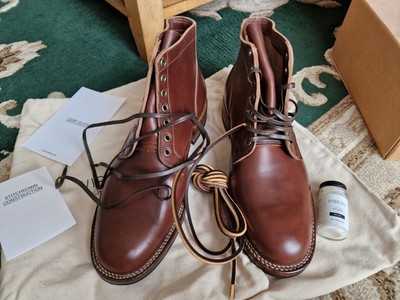 viberg service boot brown chromexcel