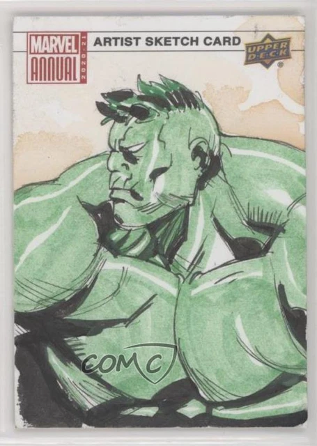 2020-21 Upper Deck Marvel Annual Sketch Cards 1/1 Jezreel Rojales #SKT Auto 07yb