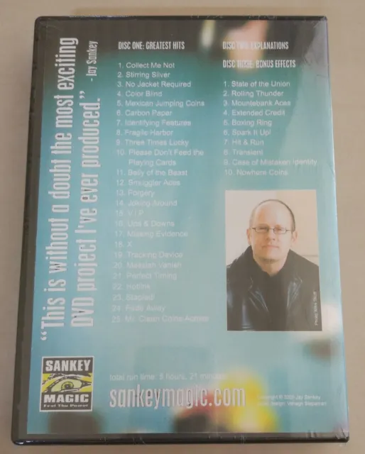 Factory Sealed DVD - Sankey's Greatest Hits (3 DVD Set) by Jay Sankey Impromtu 2
