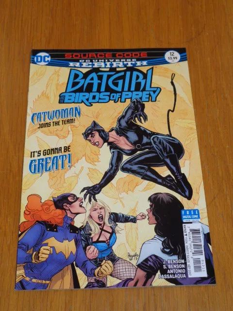 Batgirl Birds Of Prey #12 Dc Universe Rebirth September 2017 Vf (8.0)