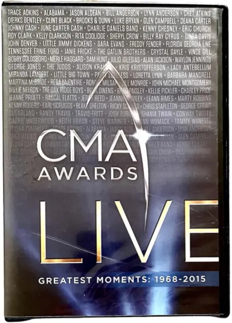 Cma Awards Live 10 Dvd Set ~ Greatest Moments 1968-2015 ~ Excellent