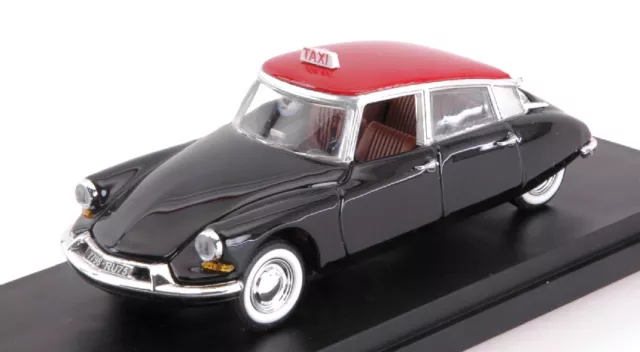 Miniature voiture Taxi auto 1:43 rio Citroen DS 19 Taxi Paris diecast Modélisme